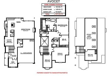 The Avocet floor plan
